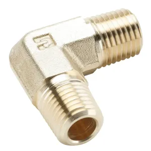 PARKER 1204P-2 Pipe Fitting, 1/8 Inch Thread Size, Brass | BT8EHU