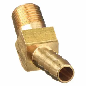 PARKER 139HB-4-4 Hose Barb Fitting, 1/4 Inch Internal Diameter, Brass | BT6ZJE