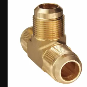 PARKER 144F-12 Union Tee 45 Degree Brass Flare 3/4 Inch | AE7BTP 5WRV1