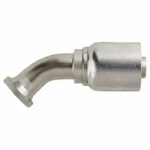 PARKER 14F77-24-20 Hydraulic Crimp Fitting, Steel x Steel, 45 Deg Elbow, -20 | CT7EFN 55DA13