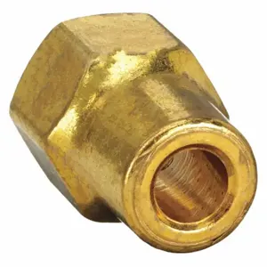 PARKER 14FL-4 Longged Nut, 1/4 Inch Tube OD, Flared, 15/16 Inch Overall Length, 10 PK | CT7HVN 2P147