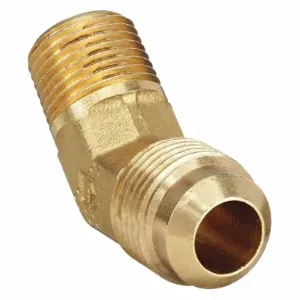 PARKER 159F-8-6 Male Elbow, 45 Degs, 1/2 Inch Outside Diameter, Brass | AB3UDP 1VED4