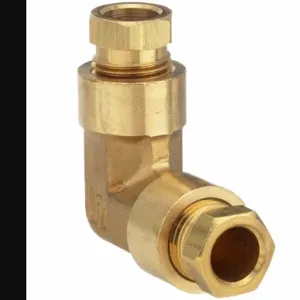 PARKER 165HD-6 Tube Fitting, 3/8 Inch Outside Diameter, Brass Flareless | AB3WXP 1VPJ9