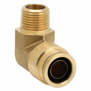 PARKER 169PTCNS-12-8 Brass DOT Push-to-Connect Fitting, Messing, Push-to-Connect x MNPT | CT7FRA 791CU7