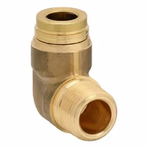 PARKER 169PTCNS-6-2 Brass DOT Push-to-Connect Fitting, Brass, Push-to-Connect x MNPT | CT7EWC 791CK1