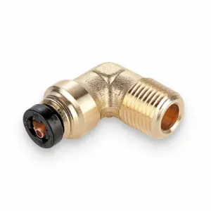 PARKER 169PTCNS-5/32-2 Brass DOT Push-to-Connect Fitting, Brass, Push-to-Connect x MNPT | CT7EUC 791CG0