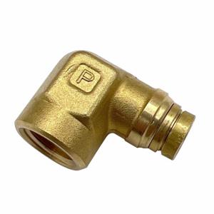 PARKER 170PTCNS-8-8 Brass DOT Push-to-Connect Fitting, Messing, Push-to-Connect x FNPT | CT7ETU 791CL1
