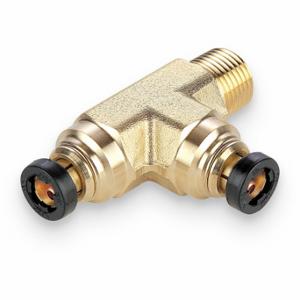 PARKER 171PTCNS-5/32-2 Brass DOT Push-to-Connect Fitting, Messing, Push-to-Connect x MNPT | CT7EUT 791CG2
