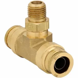 PARKER 172PTC-8-6 Brass DOT Push-to-Connect Fitting, Brass, Push-to-Connect x Push-to-Connect x MNPT | CT7EWY 791CM4