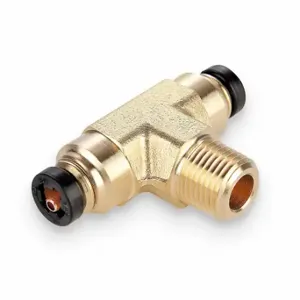 PARKER 172PTCNS-5/32-2 Brass DOT Push-to-Connect Fitting, Brass, Push-to-Connect x MNPT | CT7EWB 791CG4