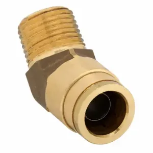 PARKER 179PTCNS-10-6 Brass DOT Push-to-Connect Fitting, Brass, Push-to-Connect x MNPT | CT7EVQ 791CH0