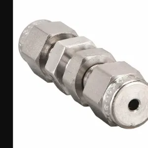 PARKER 1BC1-316 Bulkhead Connector Stainless Steel A-LOK x M 1/16 Inch | AF7GKW 20YX65