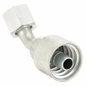 PARKER 1J743-8-6 Hydraulic Hose Fitting 45 Deg Elbow, 3/8 Inch Internal Diameter, Steel | AB6DWP 21A840