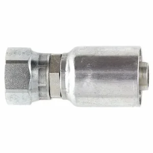 PARKER 1JC43-10-10 Hydraulic Crimp Fitting, Steel x Steel, Straight, -10 | CT7FQK 55DD69