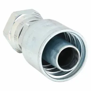 PARKER 1JS43-16-16 Hydraulic Hose Fitting Straight, 1 Inch Internal Diameter, Steel | AB6DWJ 21A835