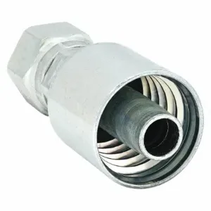 PARKER 1JS43-4-4 Hydraulic Hose Fitting Straight, 1/4 Inch Internal Diameter, Steel | AB6DVZ 21A826