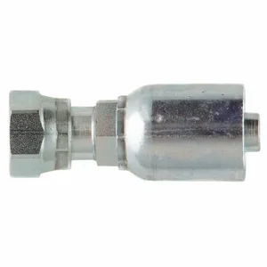 PARKER 1JS77-8-8 Hydraulic Crimp Fitting, Steel x Steel, Straight, -8 | CT7FKW 55DE02