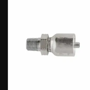 PARKER 1UT43-4-4 Hydraulic Crimp Fitting, Steel x Steel, Straight, -4 | CT7FHM 55DE09