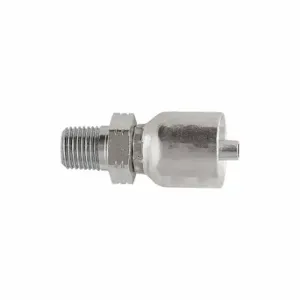 PARKER 1UT43-4-4 Hydraulic Crimp Fitting, Steel x Steel, Straight, -4 | CT7FHM 55DE09