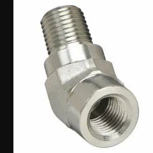 PARKER 2-2 SVE-SS Street Elbow 45 Degree Stainless Steel Npt M/f | AE6QRA 5UNJ1