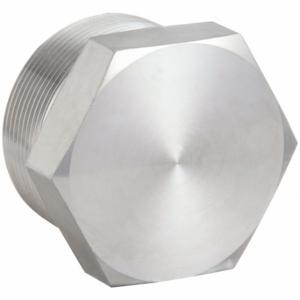 PARKER 2 HP-SS Hex Head Plug, 2 Inch Fitting Pipe Size, Male Npt, 1 11/16 Inch Overall Length | CT7FVG 60UX17