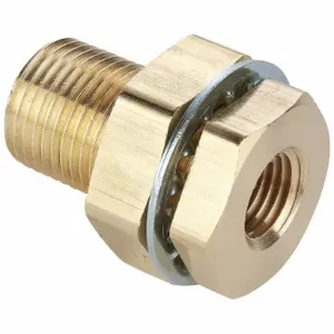 PARKER 207ACBH-4 Pipe Fitting, 1/4 Inch Thread Size, Brass | AA6HJM 13Y867