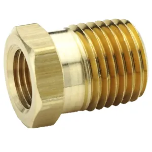 PARKER 209P-4-2 Pipe Fitting, 1/4 Inch Thread Size, Brass | BT7PQD