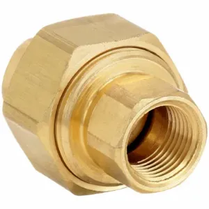 PARKER 212P-6 Pipe Fitting, 3/8 Inch Thread Size, Brass | AA6HKE 13Y883