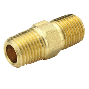PARKER 216P-4 Pipe Fitting, 1/4 Inch Thread Size, Brass | BT7ALJ