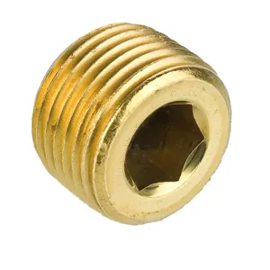 PARKER 219P-8 Pipe Fitting, 1/2 Inch Thread Size, Brass | BT7ALX