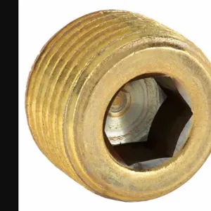 PARKER 219P-6 Pipe Fitting, 3/8 Inch Thread Size, Brass | AE4HLA 5KNG1