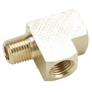 PARKER 2225P-6 Pipe Fitting, 3/8 Inch Thread Size, Brass | BT4WQZ