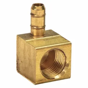 PARKER 230-4-2 Hose Barb Fitting, 1/4 Inch Outside Diameter, Brass | AB9ZBE 2GUK2