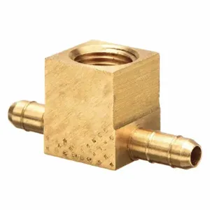 PARKER 237-4-2 Hose Barb Fitting, 1/4 Inch Outside Diameter, Brass | AB9ZBR 2GUL4