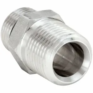 PARKER 16-1 F5OF-SS Adapter, 1 Inch X 1 Inch Fitting Pipe Size, Male Un/Unf-2A X Male Nptf, Stainless Steel | CT7CQC 60UW77