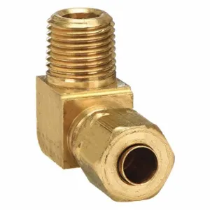 PARKER 269CA-2-2 90 Deg Elbow, 1/8 Inch Outside Diameter, Brass | AE9QEJ 6LG48