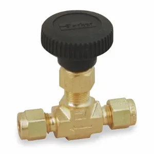 PARKER 6A-V6LR-B Needle Valve, 5000 PSI, 3/8 Inch Size | AB3AVJ 1RBB1