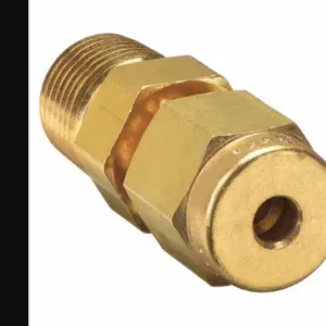 PARKER 2MSC2N-B Compression Fitting, Two Ferrule Compression, 1/8 Inch Size, Brass | AF7GLY 20YX90