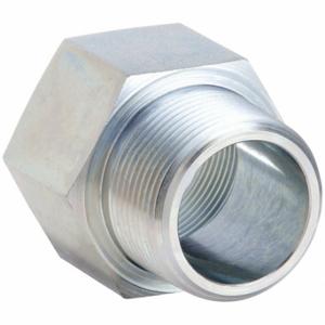 PARKER 3/4-10 FHG5-S Straight, Steel, 3/4 Inch X 5/8 Inch Fitting Pipe Size, Male Npt X Female Sae-Orb | CT7KGV 60UY60