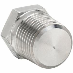 PARKER 1/4HP3MSS Hex Head Plug, 1/4 Inch Fitting Pipe Size, Male Bspt, 3/4 Inch Overall Length | CT7FVE 60UV28