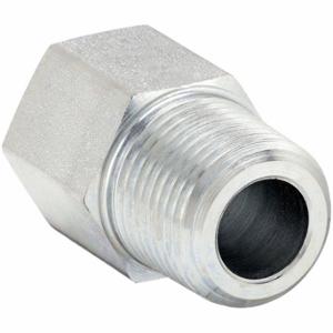 PARKER 3/8-12 FHG5-S Straight, Steel, 3/8 Inch X 3/4 Inch Fitting Pipe Size, Male Npt X Female Sae-Orb | CT7KHF 60UZ43