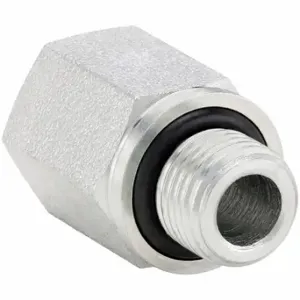 PARKER 3/8X3/8F4OHGS Straight, Steel, 3/8 Inch X 3/8 Inch Fitting Pipe Size | CT7KHH 60UZ59