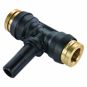 PARKER 372PTCSP-4-6 Male Branch Tee, Composite, Push-to-Connect x Tube Stem x Push-to-Connect | CT7HHD 48MA46