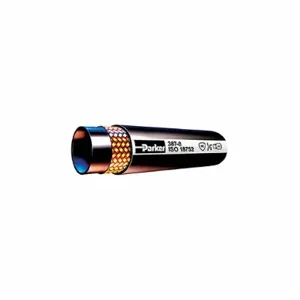 PARKER 387TC-6-RL Hydraulic Hose, 3000 PSI, 3/8 Inch Size Hose Inside Dia, 1/2 Inch Size Hose Outside Dia | CT7GXE 55KF06