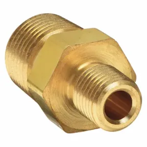 PARKER 6-4 MHN-B Reducing Male Hex Nipple Brass Mnpt | AA9HPM 1DGA7