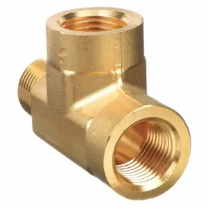 PARKER 6-6-6 ST-B Street Tee Brass 3/8 Inch Npt | AA9HUJ 1DGL7