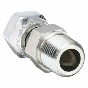 PARKER 4-4 F6L-S Swivel Connect Zinc Steel Female Orfsxm 1/4in | AB4DTM 1XCP5