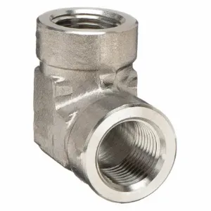 PARKER 4-4 FE-SS Elbow 90 Degree Pipe 1/4 Inch Hex 3/4 | AA9HRZ 1DGH1