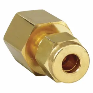 PARKER 4-4 GBZ-B Connector Brass Cpi x F 1/4in | AB2ZWJ 1PZY1