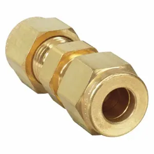 PARKER 4-4 HBZ-B Compression Fitting, Single Ferrule Compression, 1/4 Inch Size, Brass | AB2ZWN 1PZY6